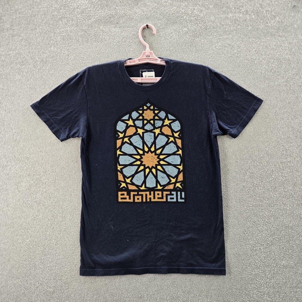 Brother Ali Men Shirt‎ S Navy Hip Hop Rhymesayers Short Sleeve Rap Tee